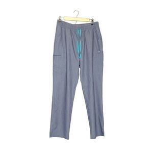 FIGS L Large Yola Skinny Scrub Pants Graphite Gray